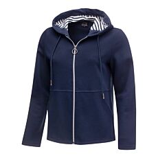 Shirtjacke in modischer Querrippen-Struktur