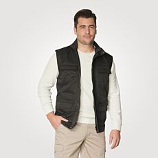 Praktische Weste mit Reiss- und Klettverschluss