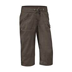 Damen 3/4 Hose mit Kordelzug und Taschen
