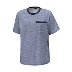 Kurzpyjama für Herren, mercerisierte Baumwolle