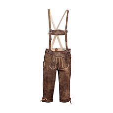 Lederhose Knickerbocker mit Hosenträger