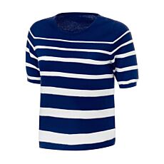Damen Kurzarmpullover aus Baumwolle