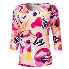 Damen Shirt, floral bedruckt