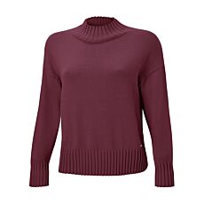 Damen Pullover mit Stehkragen