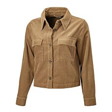 Kurz geschnittene Damen Cordjacke