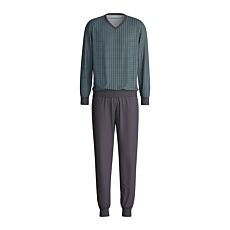 Pyjama Calida pour hommes avec bordures élastiques