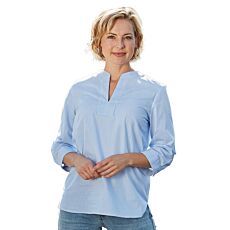 Damen Tunika-Bluse, 3/4-Ärmel,