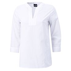 Tunique à manches 3/4 pour dames blanc