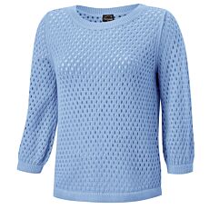 Damen Ajourpullover, gestrickt