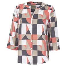 Tunique à imprimé géométrique