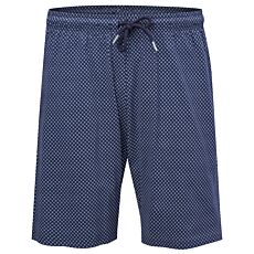 Short de pyjama pour hommes, imprimé marine