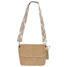 Crossbody Strohtasche