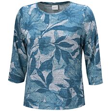 Shirt pour dames avec imprimé floral