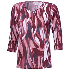 Shirt imprimé à manches 3/4