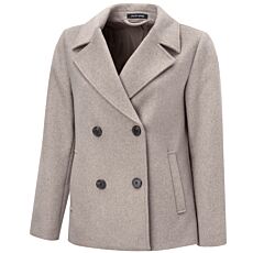 Cabanjacke mit Reversekragen, wasserabweisend – camel