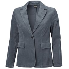 Blazer aus Cord mit Knopfverschluss