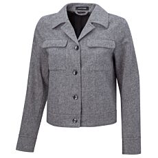 Veste courte avec poches poitrine plaquées