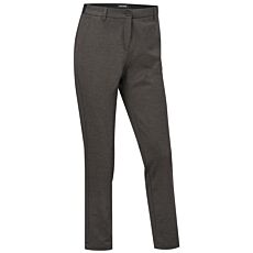 Bedruckte Hose mit Seitentaschen – braun
