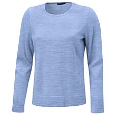 Pull à manches longues en laine mérinos