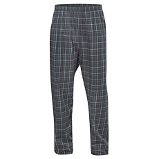 Pantalon de détente pour hommes en flanelle – bleu-vert