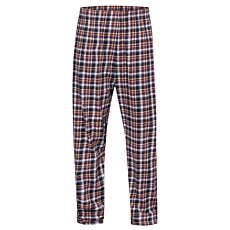 Pantalon de détente pour hommes en flanelle – bordeaux
