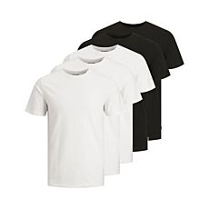 T-shirt JACK&JONES lot de 5 basique