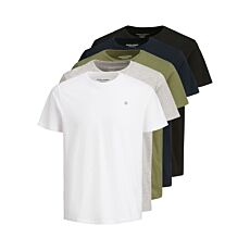 T-shirt JACK&JONES lot de 5 ras du cou