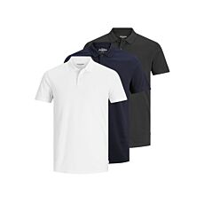 JACK&JONES 3er Pack Poloshirt