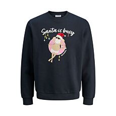 JACK&JONES Weihnachts Sweatshirt marine