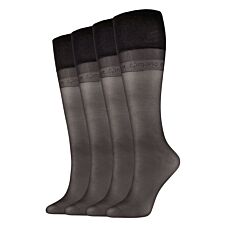 Chaussettes hautes 20 DEN, lot de 4