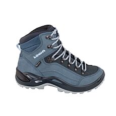 LOWA Trekking- und Wanderschuh «Renegade Mid GTX» für Damen, wasserdicht blau