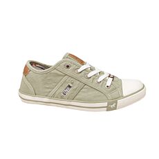 Mustang Sneaker Damen, weich gepolstert pistazie