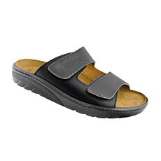 Algemare Herren-Mule, austauschbares Fussbett schwarz