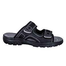 Sportliche Herren-Pantolette, Nubukleder