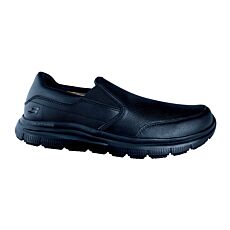 SKECHERS Herren-Slippers, Arbeitsschuhe, Leder