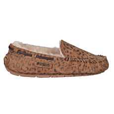 Mocassins Shepherd pour dames et hommes, cuir nubuck véritable – leopard