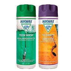 NIKWAX Duo-Pack, Tech Wash und TX Direct Wash-In