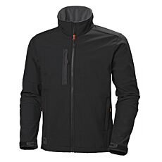 HELLY HANSEN. Veste softshell sans capuchon noir