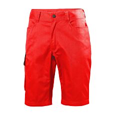 Helly Hansen Short de travail «Manchester», stretch mécanique 2 sens rouge