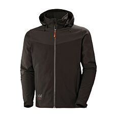 HELLY HANSEN Softshelljacke «Oxford», mit Kapuze und Membran schwarz