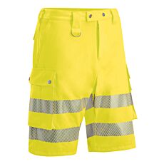 Sicherheitsshorts, EN ISO 20471 Klasse 2 gelb
