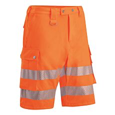 Sicherheitsshorts, EN ISO 20471 Klasse 2 orange