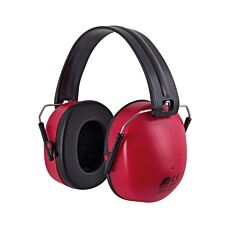 Casque de protection auditive pliable, rouge, SNR 30 dB