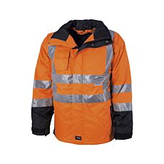 Elka Regenjacke «Visible Xtreme» 2-in-1 orange