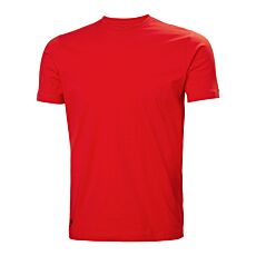 Helly Hansen T-shirt «Manchester», col côtelé rouge