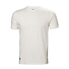 Helly Hansen T-shirt «Manchester», col côtelé blanc