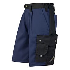 Wikland Arbeits-Shorts mit Handytasche, elastischer Bund marine