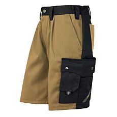 Wikland Short de travail avec poche téléphone, taille élastique kaki