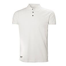 Helly Hansen Poloshirt «Manchester», gerippter Kragen weiss