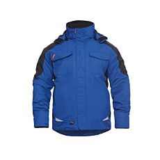 ENGEL Winterjacke mit abnehmbarer Kapuze blau